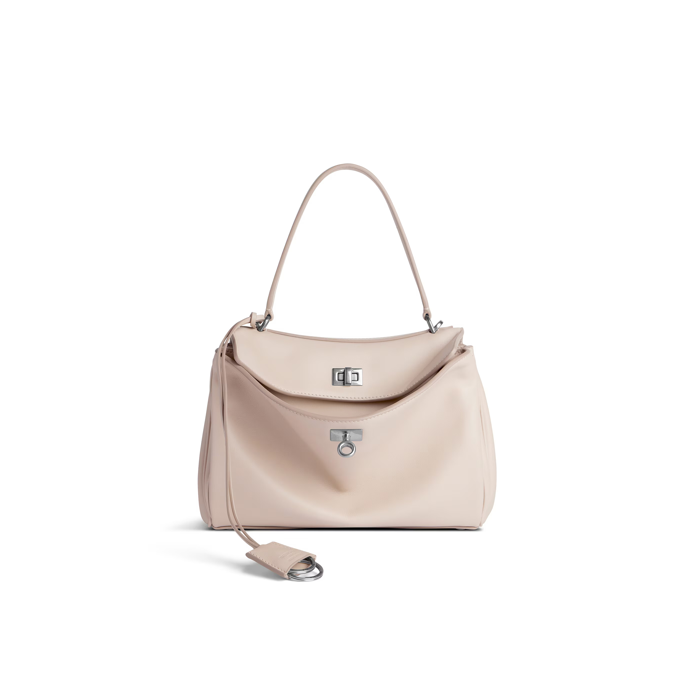 Ba*len*cia*ga women''s rodeo handbag small in almond 7897792aa4u2910 (28.9*20*9.9cm)